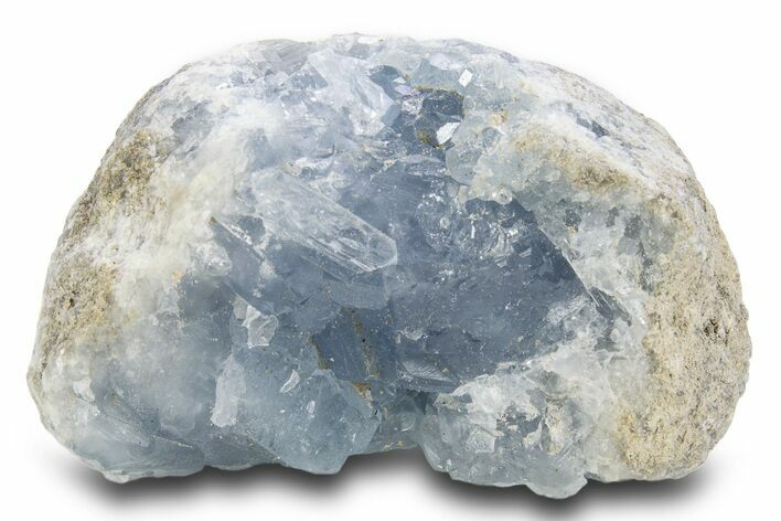 Sparkling Celestine (Celestite) Crystal Cluster - Madagascar #333890